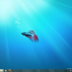 Windows 7 Windows 7 pohľad na pracovnú plochu tesne po inštalácii systému