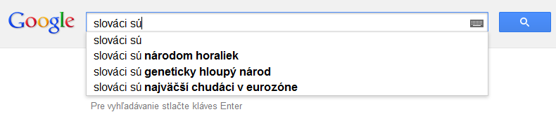 Slováci sú...